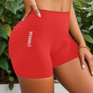 Women High Waist Workout Shorts