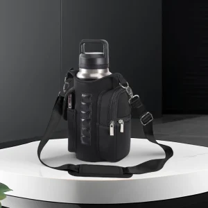 Magnetic Gym Bag Crossbody Water Bottle Pouch & Phone Holder