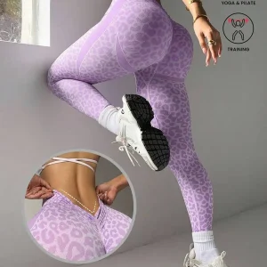 Slayform Tulip Back Yoga Leggings with Pockets - Optional Colors