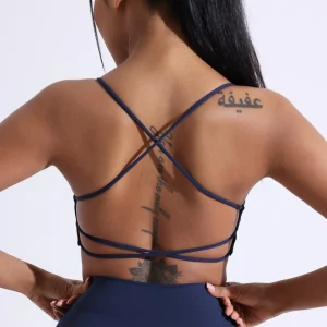 Cross Back Straps High Strength Sport Top